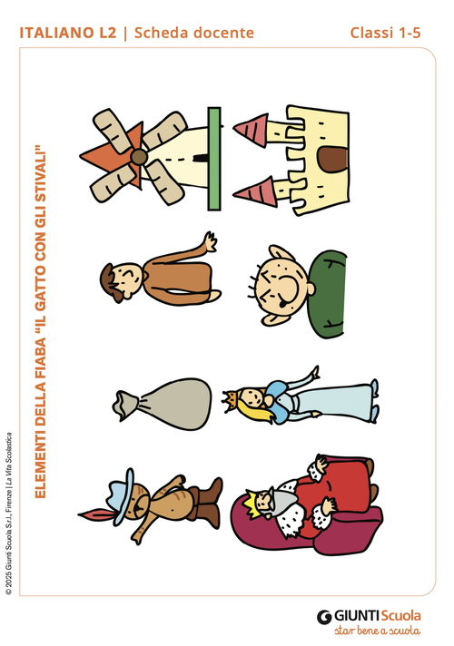 Elementi della fiaba "Il gatto con gli stivali" | Giunti Scuola Elementi della fiaba "Il gatto con gli stivali" | Giunti Scuola