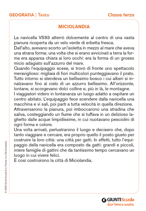 Miciolandia | Giunti Scuola Miciolandia | Giunti Scuola
