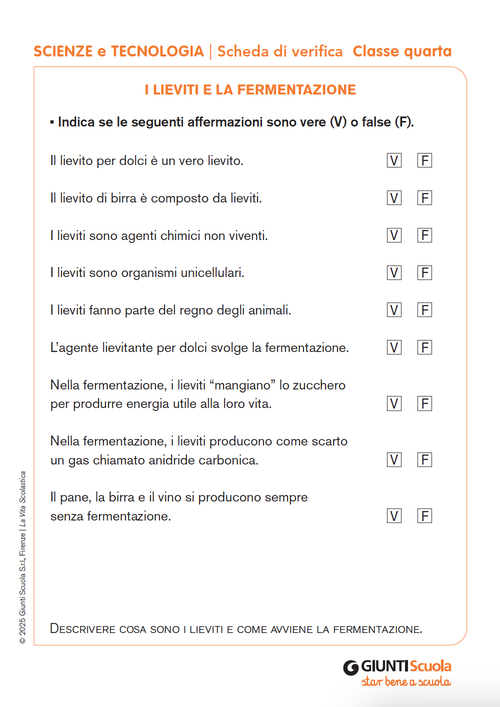 I lieviti e la fermentazione | Giunti Scuola I lieviti e la fermentazione | Giunti Scuola