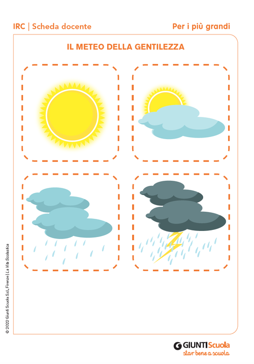 Il meteo della gentilezza | Giunti Scuola Il meteo della gentilezza | Giunti Scuola