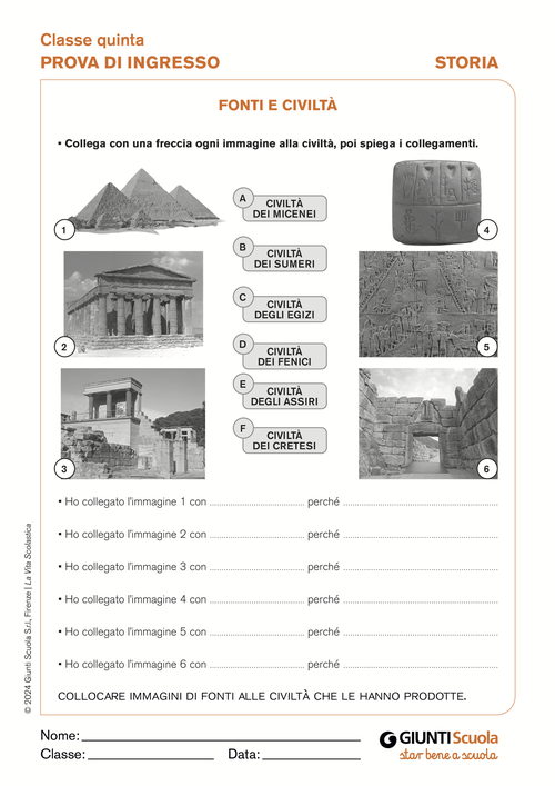 Fonti e civiltà | Giunti Scuola Fonti e civiltà | Giunti Scuola