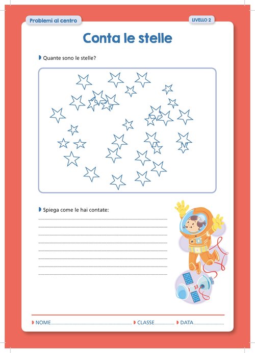 Problema | Conta le stelle | Giunti Scuola Problema | Conta le stelle | Giunti Scuola