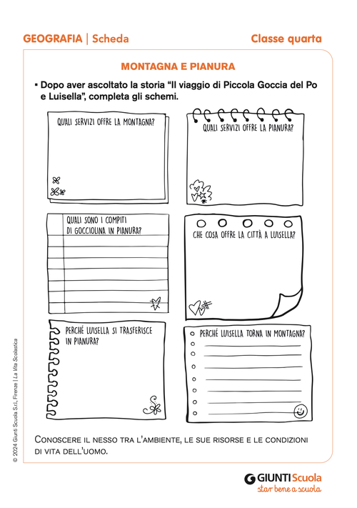 Montagna e pianura | Giunti Scuola Montagna e pianura | Giunti Scuola