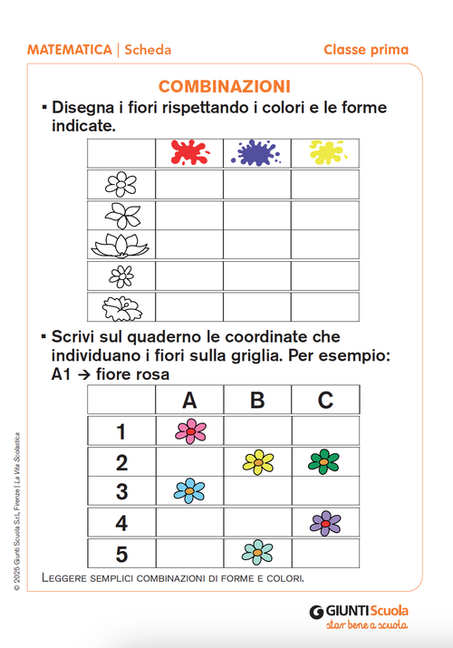 Combinazioni | Giunti Scuola Combinazioni | Giunti Scuola
