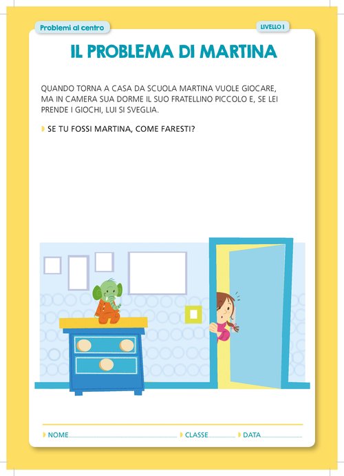 Problema | Il problema di Martina | Giunti Scuola Problema | Il problema di Martina | Giunti Scuola