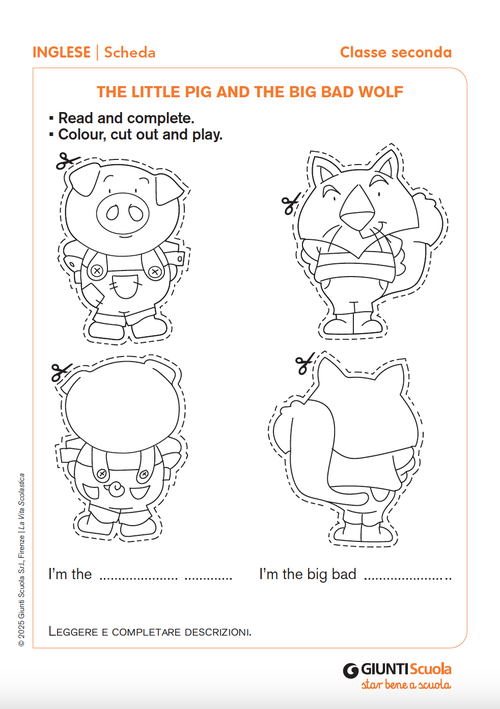 The little pig and the bad wolf | Giunti Scuola The little pig and the bad wolf | Giunti Scuola