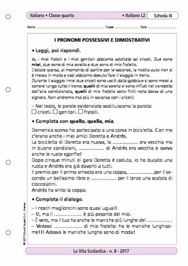 I Pronomi Possessivi E Dimostrativi I Pronomi Possessivi E Dimostrativi Giunti Scuola