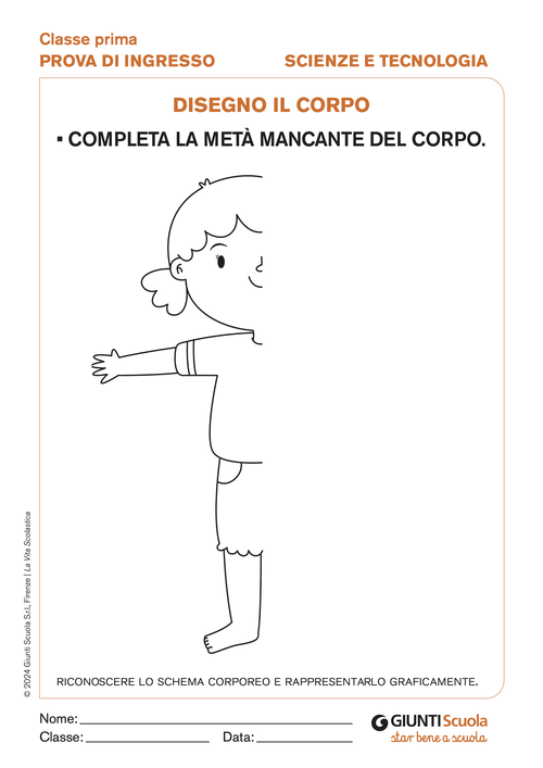 Disegno il corpo | Giunti Scuola Disegno il corpo | Giunti Scuola
