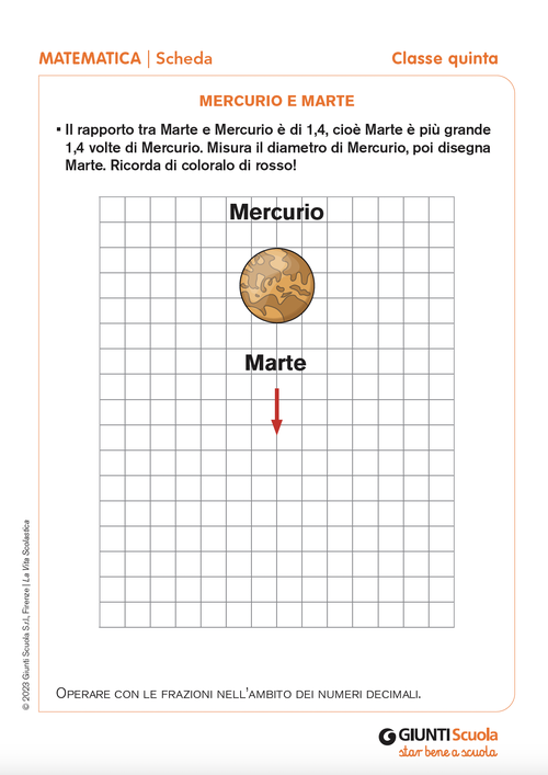 Mercurio e Marte | Giunti Scuola