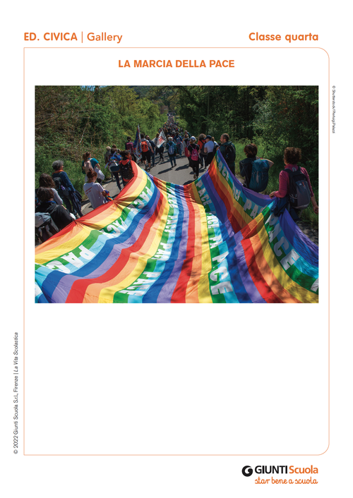 La marcia della pace | Giunti Scuola