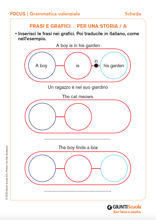 Frasi e grafici... per una storia | Giunti Scuola Frasi e grafici... per una storia | Giunti Scuola