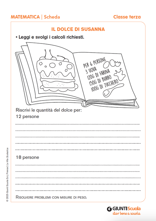 Il dolce di Susanna | Giunti Scuola Il dolce di Susanna | Giunti Scuola