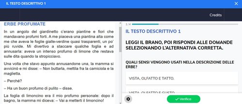 Il testo descrittivo - Dbookeasy | Giunti Scuola Il testo descrittivo - Dbookeasy | Giunti Scuola