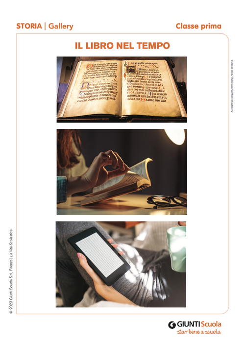 Il libro nel tempo | Giunti Scuola Il libro nel tempo | Giunti Scuola