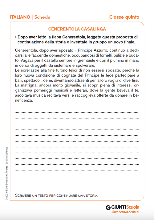 Cenerentola casalinga | Giunti Scuola Cenerentola casalinga | Giunti Scuola