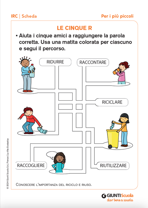 Le cinque R | Giunti Scuola Le cinque R | Giunti Scuola