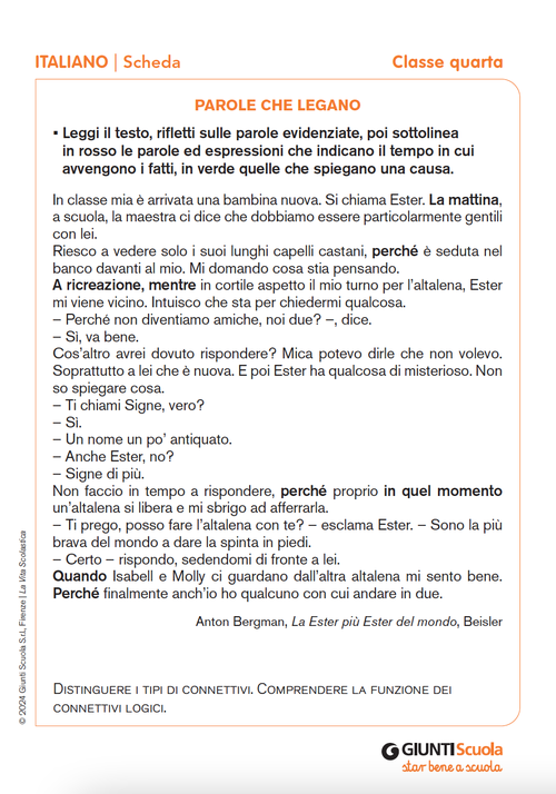 Parole che legano | Giunti Scuola