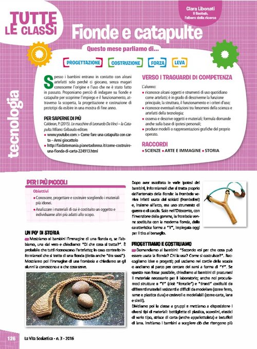 Fionde e catapulte | Giunti Scuola Fionde e catapulte | Giunti Scuola