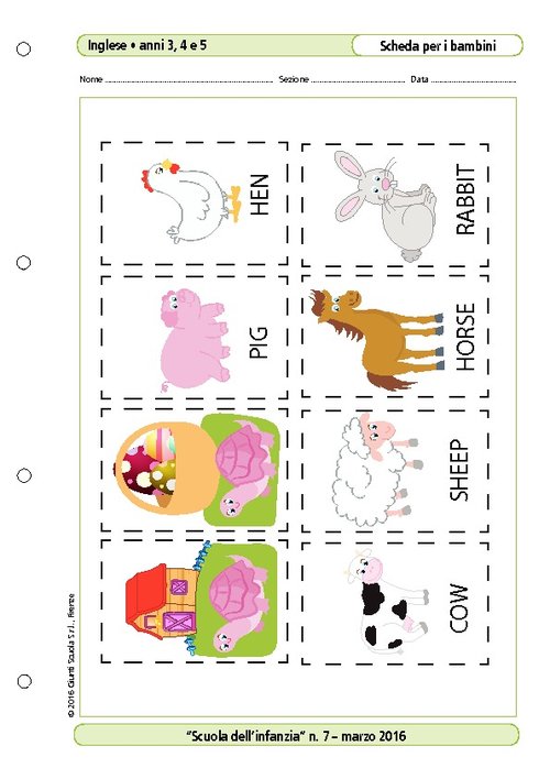 Flashcards Animals | Giunti Scuola Flashcards Animals | Giunti Scuola