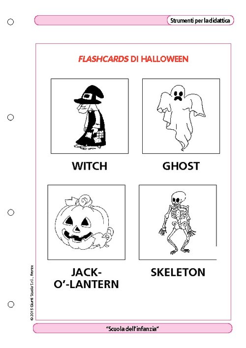 Flashcards di Halloween | Giunti Scuola