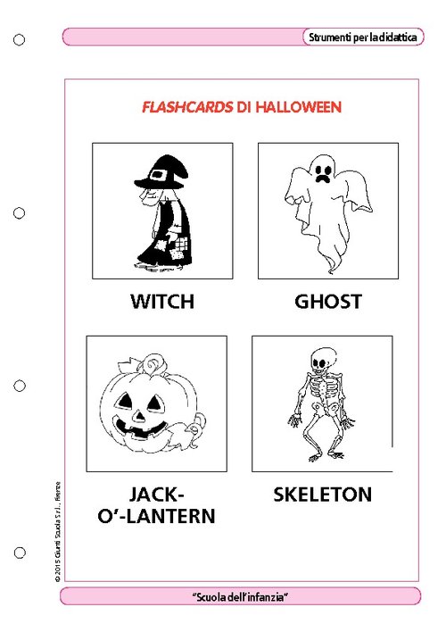 Flashcards di Halloween | Giunti Scuola Flashcards di Halloween | Giunti Scuola
