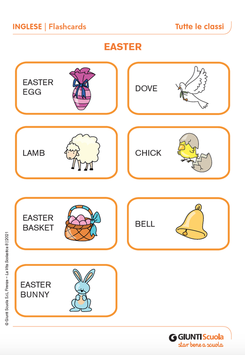 Flashcards: Easter | Giunti Scuola Flashcards: Easter | Giunti Scuola