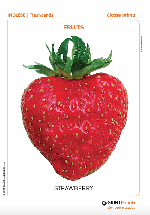 Flashcards: Fruits | Giunti Scuola Flashcards: Fruits | Giunti Scuola