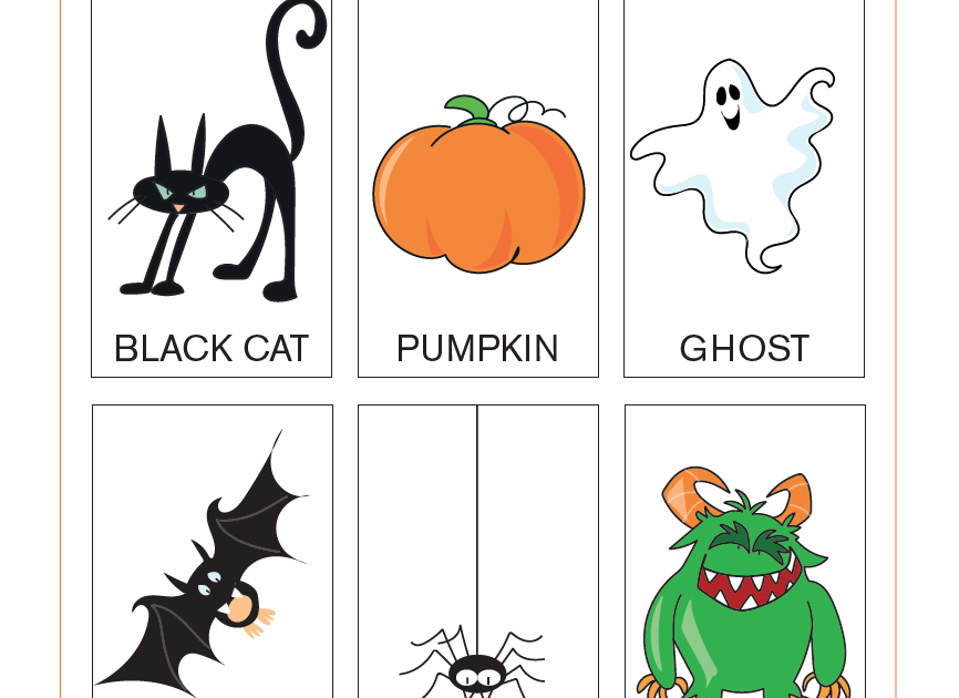 Flashcards Halloween Giunti Scuola