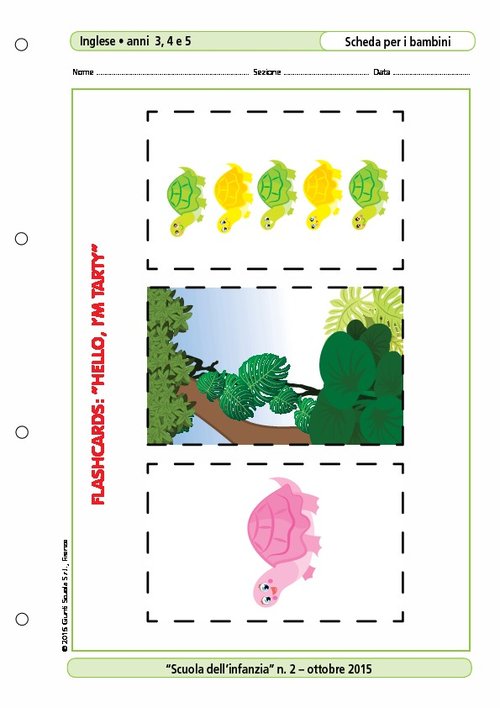 Flashcards: "Hello, I'm Tarty" | Giunti Scuola Flashcards: "Hello, I'm Tarty" | Giunti Scuola