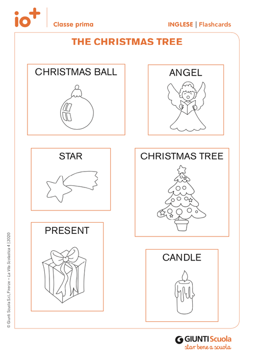 Flashcards: The Christmas Tree | Giunti Scuola