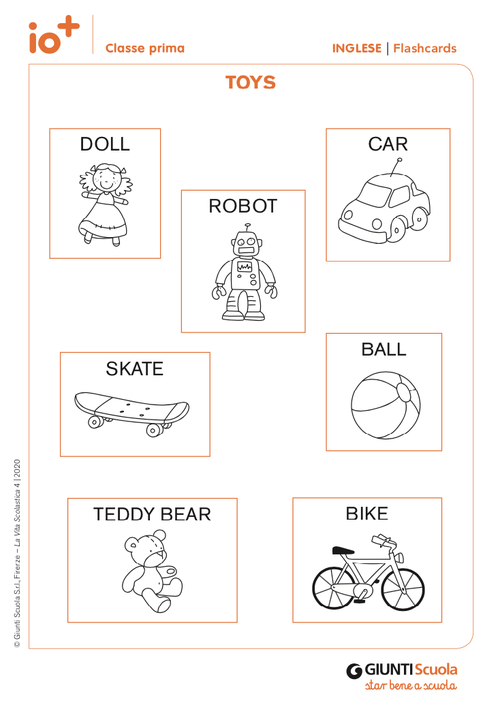 Flashcards: Toys | Giunti Scuola Flashcards: Toys | Giunti Scuola
