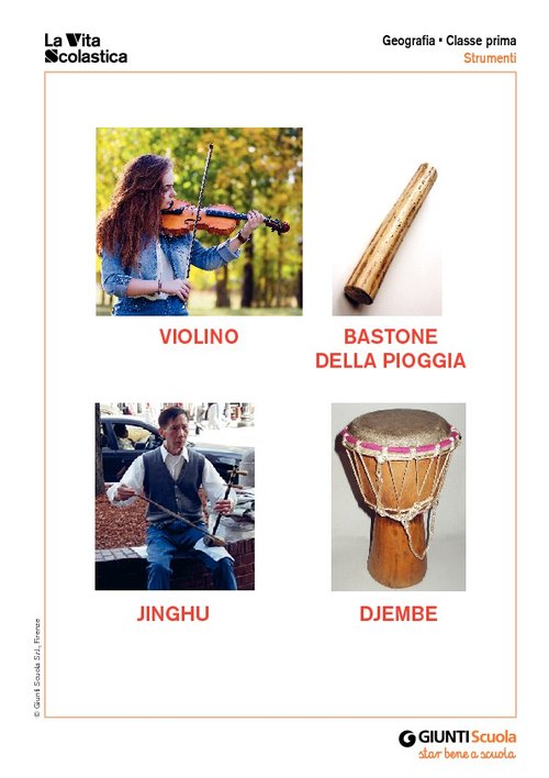 Flashcards_Strumenti musicali dal mondo | Giunti Scuola Flashcards_Strumenti musicali dal mondo | Giunti Scuola