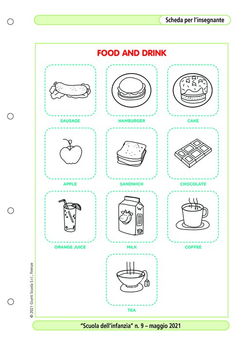 Food and drink | Giunti Scuola