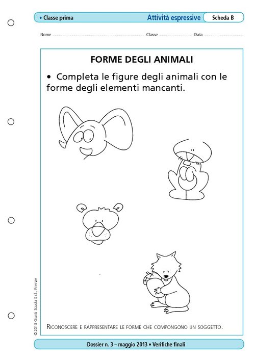 Forme degli animali | Giunti Scuola Forme degli animali | Giunti Scuola