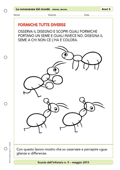Formiche tutte diverse | Giunti Scuola Formiche tutte diverse | Giunti Scuola
