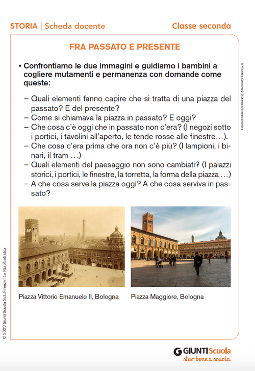 Fra passato e presente | Giunti Scuola Fra passato e presente | Giunti Scuola