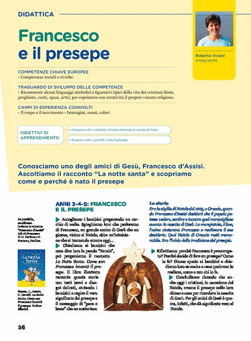 Francesco e il presepe | Giunti Scuola Francesco e il presepe | Giunti Scuola