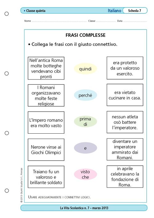 Frasi complesse | Giunti Scuola Frasi complesse | Giunti Scuola