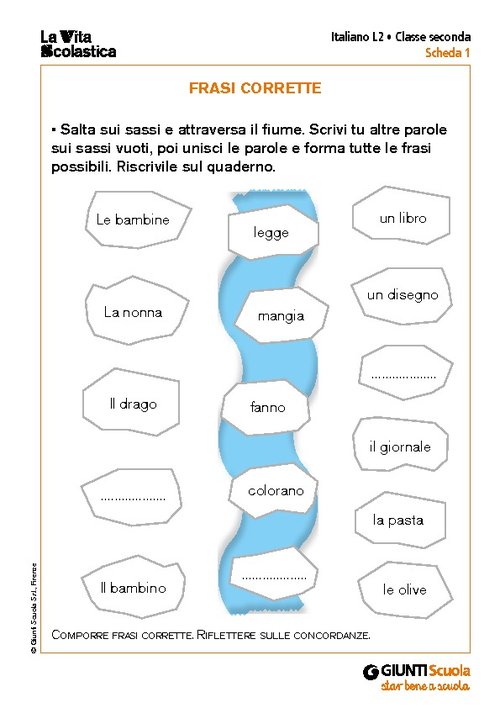 Frasi corrette | Giunti Scuola Frasi corrette | Giunti Scuola