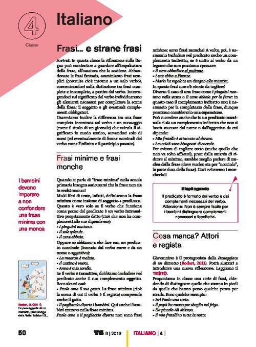 Frasi e... strane frasi | Giunti Scuola Frasi e... strane frasi | Giunti Scuola