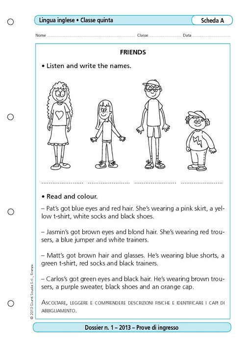Friends | Giunti Scuola Friends | Giunti Scuola
