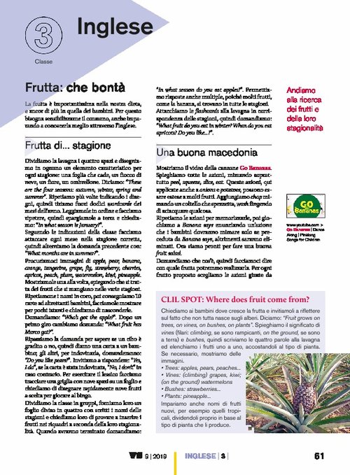 Frutta: che bontà | Giunti Scuola Frutta: che bontà | Giunti Scuola