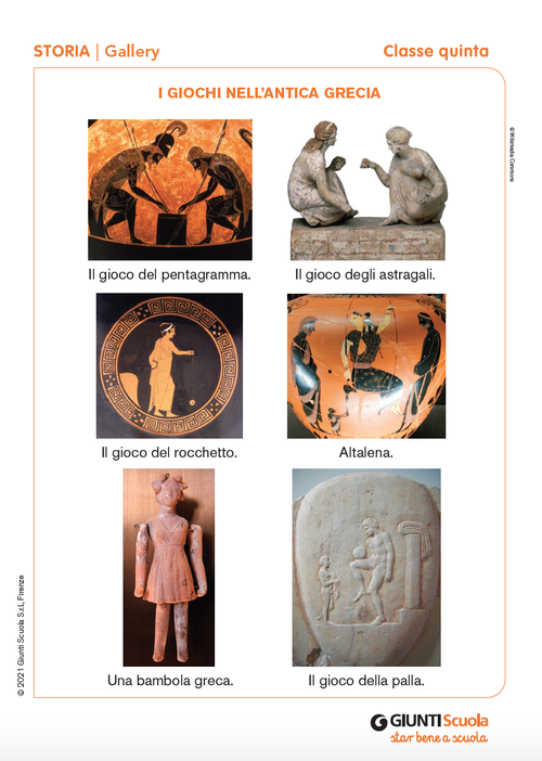 Gallery: I giochi nell’antica Grecia | Giunti Scuola