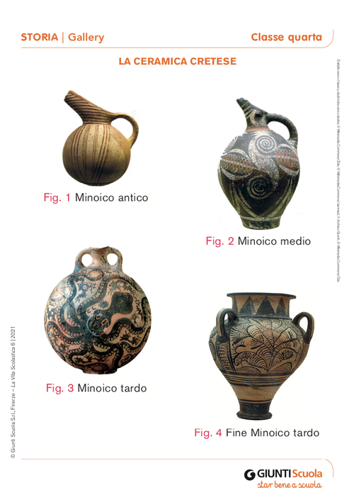 Gallery: La ceramica cretese | Giunti Scuola