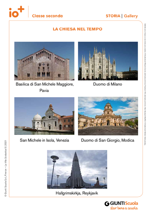 Gallery: La chiesa nel tempo | Giunti Scuola