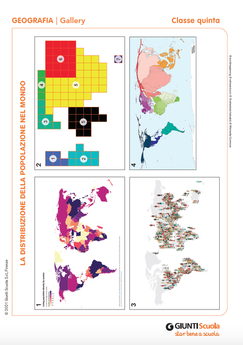 Gallery: La distribuzione della popolazione nel mondo | Giunti Scuola Gallery: La distribuzione della popolazione nel mondo | Giunti Scuola