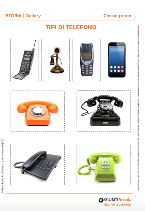 Gallery: Tipi di telefono | Giunti Scuola Gallery: Tipi di telefono | Giunti Scuola