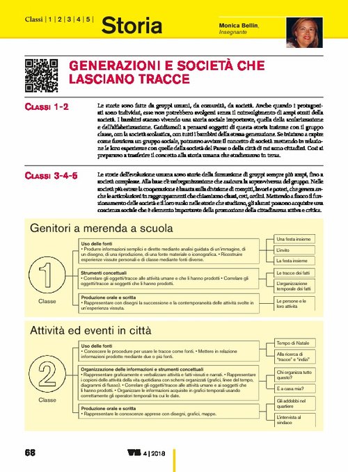 Generazioni e società che lasciano tracce | Giunti Scuola Generazioni e società che lasciano tracce | Giunti Scuola