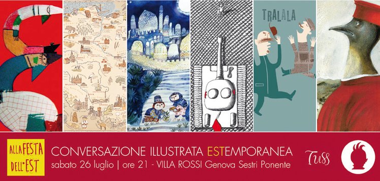 Genova Sestri Ponente - Oggi alla Festa dell'Est una conversazione su libri illustrati e un laboratorio d'illustrazione per bambini | Giunti Scuola Genova Sestri Ponente - Oggi alla Festa dell'Est una conversazione su libri illustrati e un laboratorio d'illustrazione per bambini | Giunti Scuola