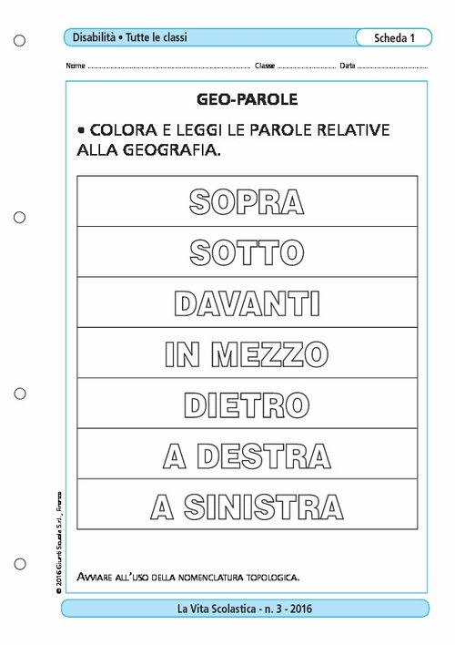 Geo-parole | Giunti Scuola Geo-parole | Giunti Scuola